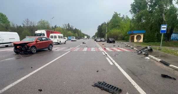 На Житомирщині п’яний водій влетів у іномарку