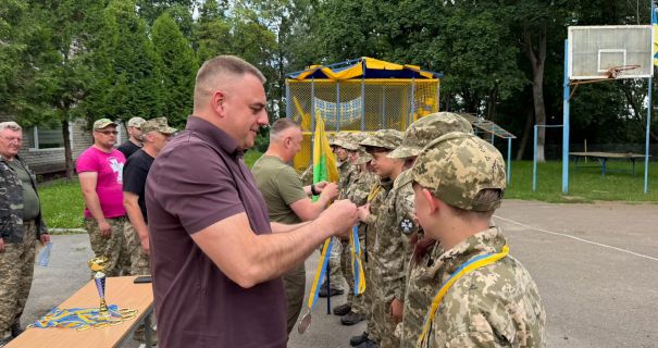 На Житомирщині провели військово-патріотичні ігри для дітей