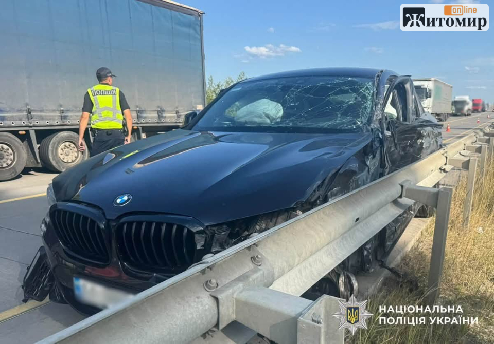 BMW і Scania зіткнулися на Житомирщині: постраждала жінка – Zhitomir-OnLine