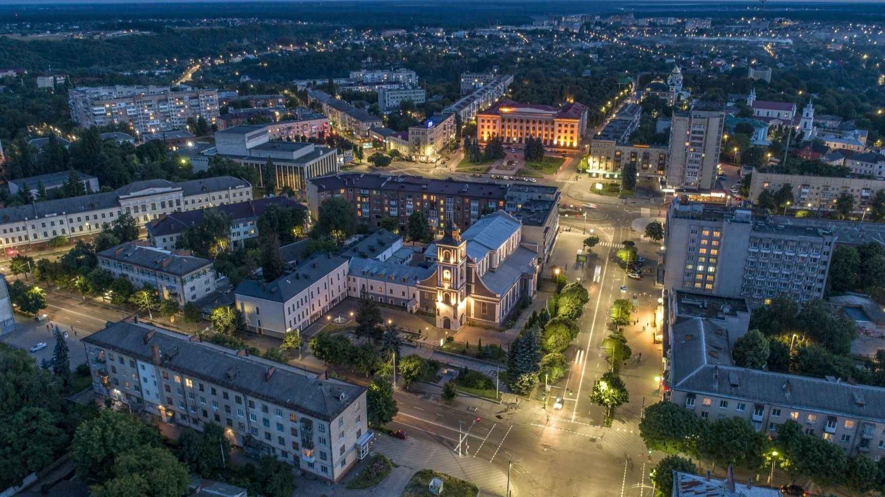 райони міста Житомир