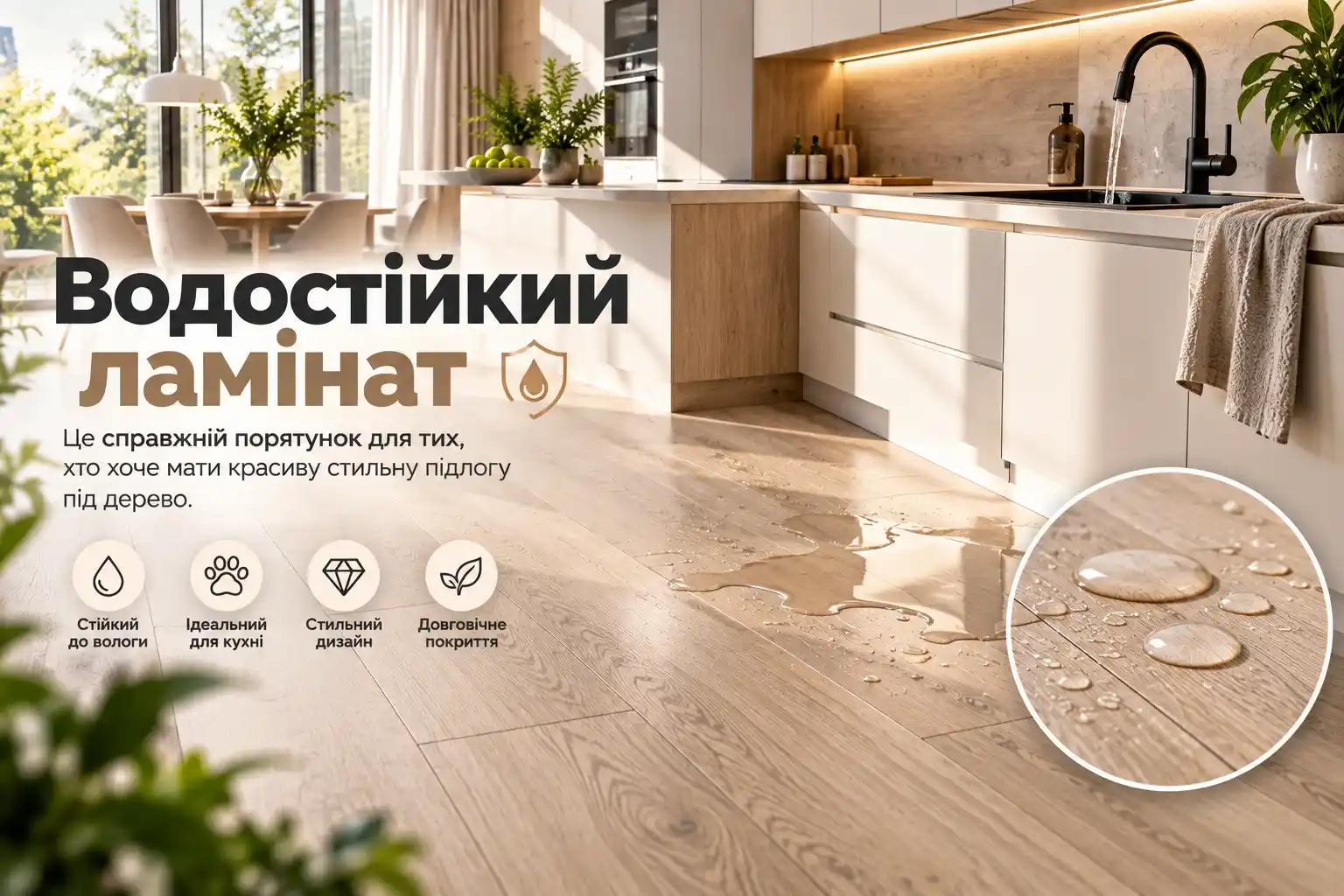 Водостійкий ламінат: на що звернути увагу перед покупкою